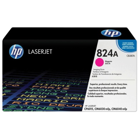 Фотобарабан HP (CB387A) ColorLaserJet CP6015/CM6030/CM6040, пурпурный, оригинальный, ресурс 23000 страниц