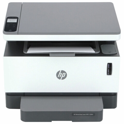 МФУ лазерное HP Neverstop Laser 1200n "3 в 1", А4, 20 стр./мин, 20000 стр./мес., сетевая карта, СНПТ, 5HG87A