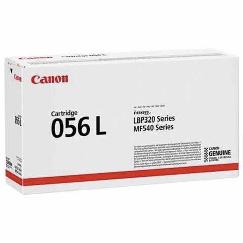 Картридж лазерный CANON (056) LBP325x/MF543x/MF542x, ресурс 10000 страниц, оригинальный, 3007C002