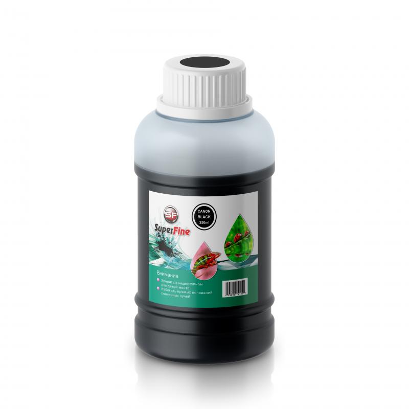 Чернила Canon Dye ink (водные) универсальные 250 ml black SuperFine